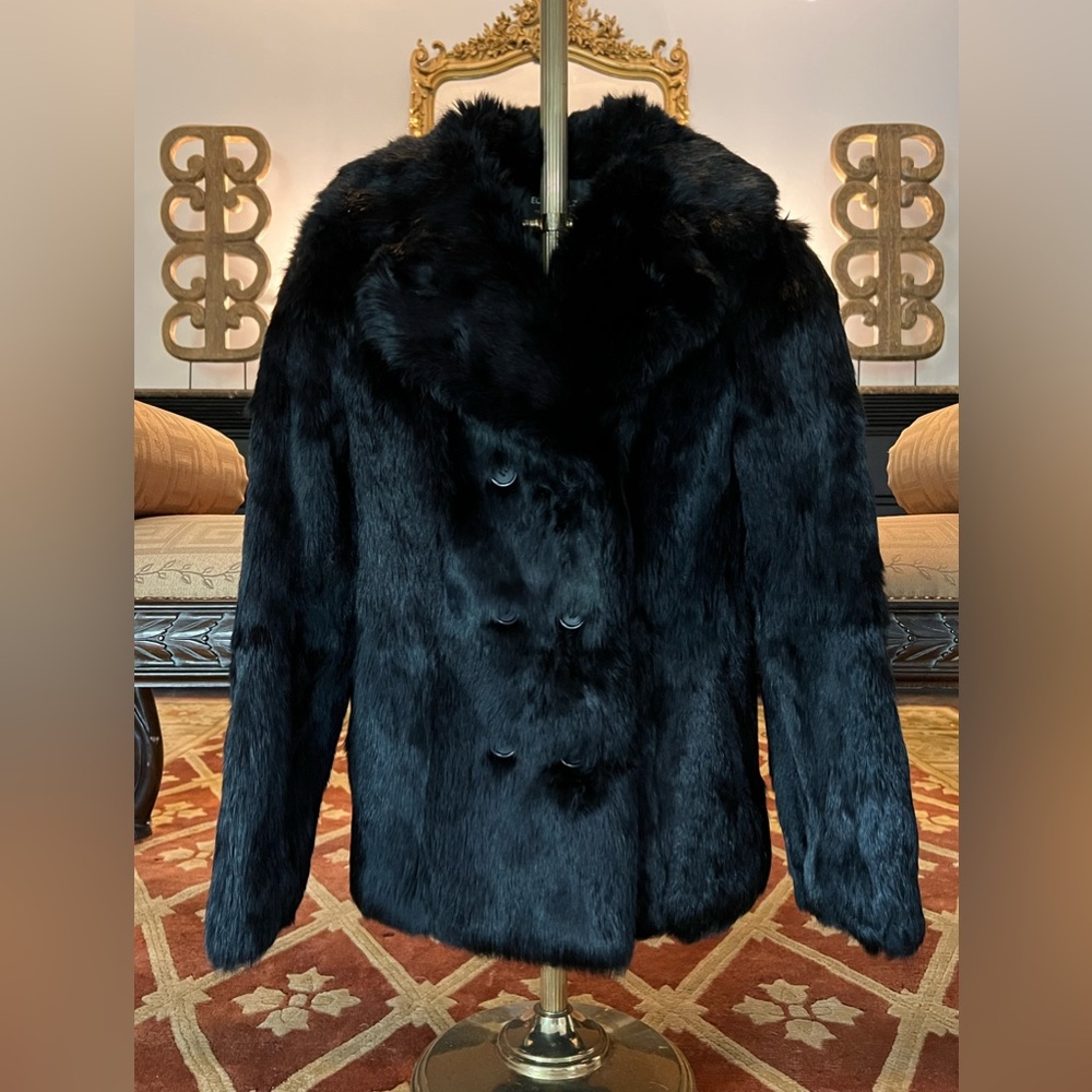 ***SOLD*** ECHT PELZ RABBIT FUR COAT
